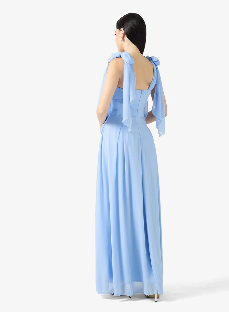 ايلا Bridemaids Dress With Side Tie Up